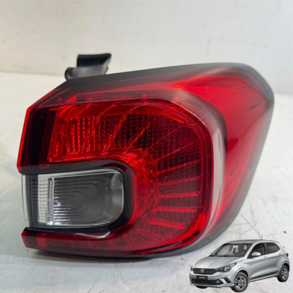 Lanterna Direita Fiat Argo 2018 2019 2020 2021 Original Direito/passageiro Vermelho