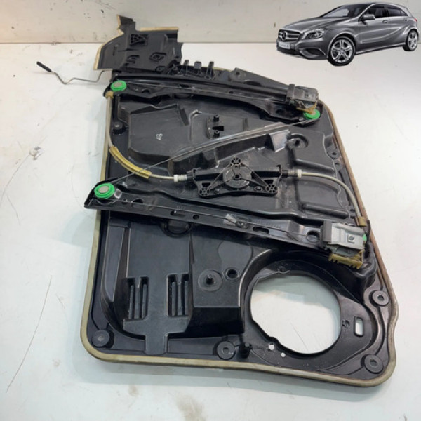 Máquina Vidro Mercedes A200 2014 A 2017 Dianteira Esquerda