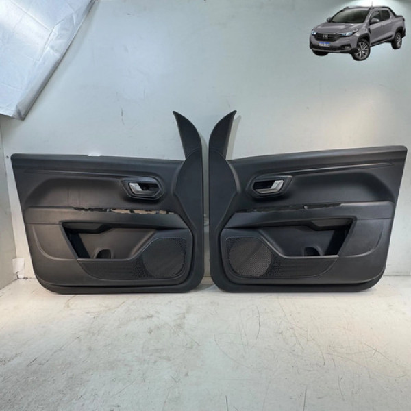 Forro Porta Fiat Strada 2021 2022 2023 4portas Par