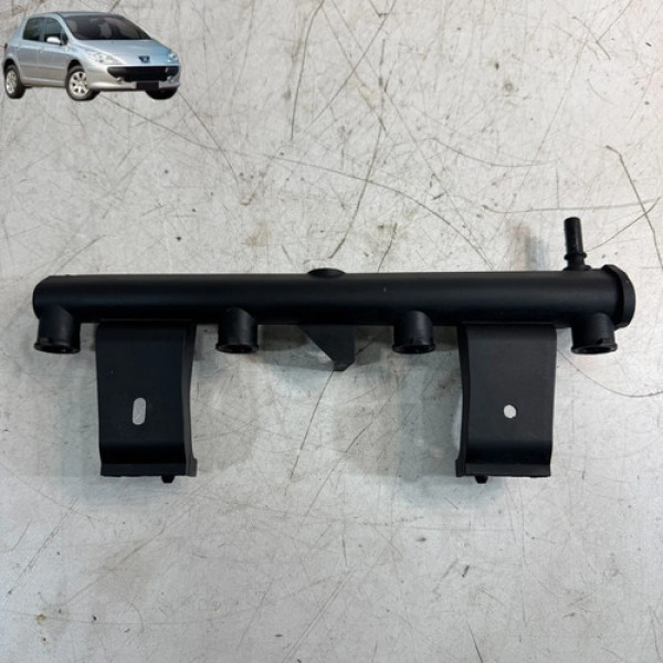 Flauta De Bico Injetor Peugeot 307 1.6 2009 2010 2011 2012