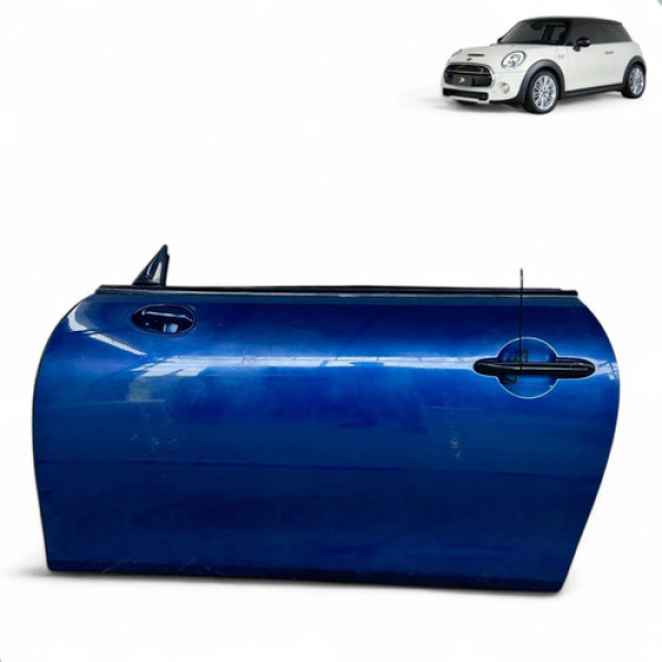 Porta Esquerda Mini Cooper S 2015 2016 2017 2018 2019 2porta Dianteira Esquerdo Azul