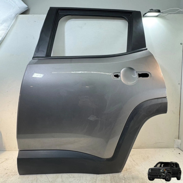 Porta Traseira Esquerda Jeep Renegade 2016 2021 Original Traseira Esquerda Cinza