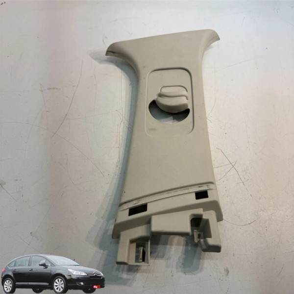 Moldura Coluna Central Direita Citroen C4 2009 A 2013