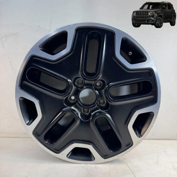 Roda Aro 17 Jeep Renegade Trailhawk 2015 A 2019 Avulsa Preto