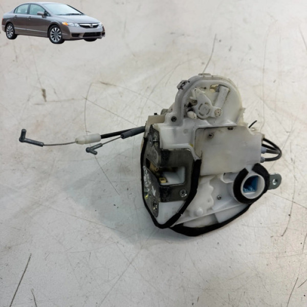 Fechadura Porta Civic 2007 A 2011 Traseira Direita Elétrica