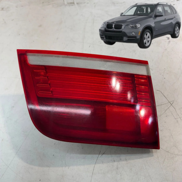 Lanterna Bmw X5 Tampa Traseira Direito 2007 2008 2009 2010 Direito/passageiro Vermelho