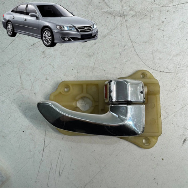 Maçaneta Porta Traseira Direita Hyundai Azera 2007 A 2009 Cinza Traseira