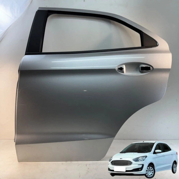 Porta Traseira Esquerda Ford Ka 1.0 2015 A 2022 Traseira Esquerdo Cinza