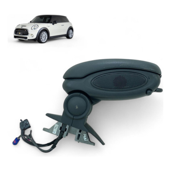 Apoio Braço Central Mini Cooper S 2015 2016 2017 2018 Preto