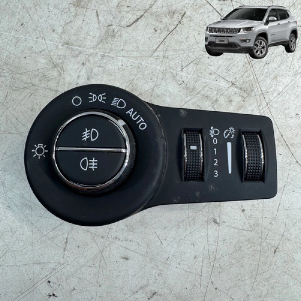 Botão Comando Chave Luz Jeep Renegade Compass 2018 2021