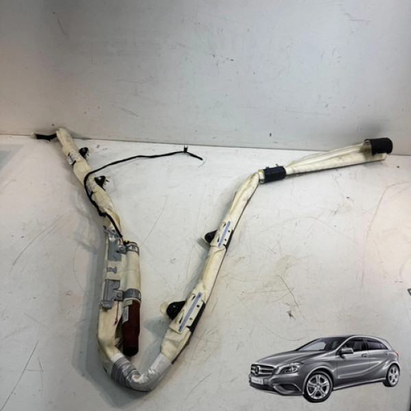 Cortina Teto Airbag Mercedes A200 2014 A 2017 Direito Bege