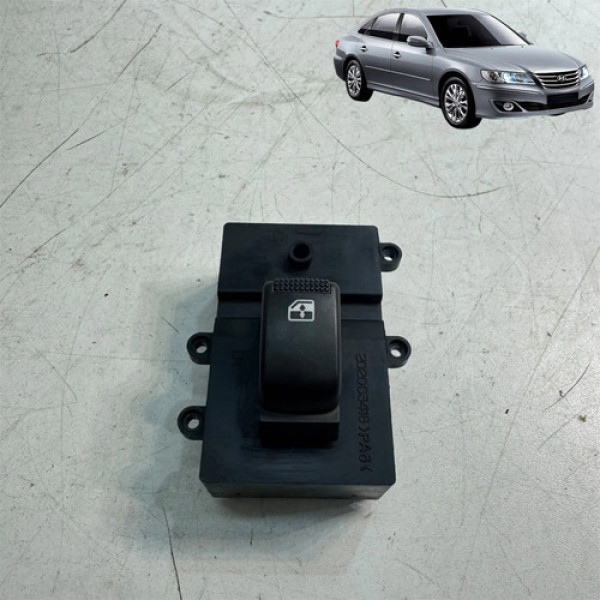 Botão Vidro Porta Traseira Esquerda Azera 2007 A 2010