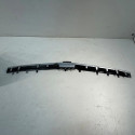 Moldura Friso Grade Dianteira Chevrolet Meriva 1.8 2009 2012 Cinza Brilhante