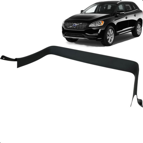 Acabamento Superior Porta Malas Volvo Xc60 2015 A 2017  Preto