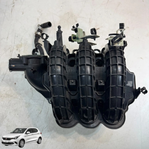 Coletor Admissão Fiat Argo 1.0 3cc 2018 2019 2020 2021