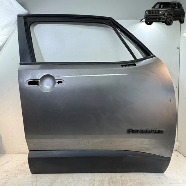 Porta Dianteira Direita Jeep Renegade 2016 2021 Original Dianteira Direita Cinza