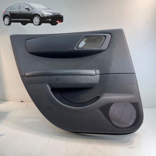 Forro Porta Citroen C4 Hatch 2009 2013 Traseira Esquerda