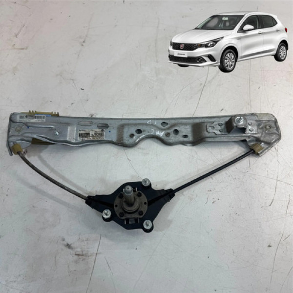 Máquina Vidro Traseira Direita Manual Fiat Argo 2018 A 2021