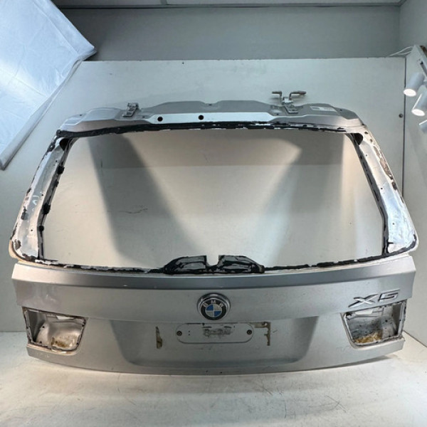 Tampa Traseira Bmw X5 4.8 V8 2007 A 2010 Prata