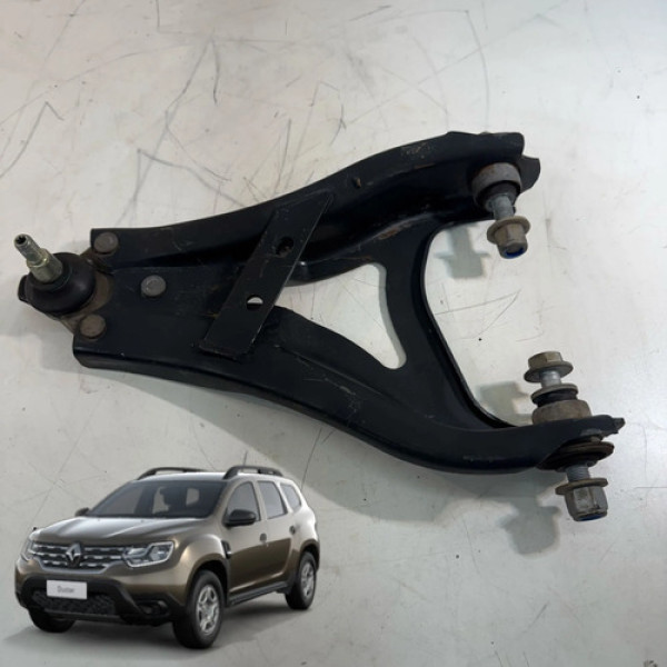 Balança Bandeja Dianteiro Esquerdo Renault Duster 1.6 2021 Preto
