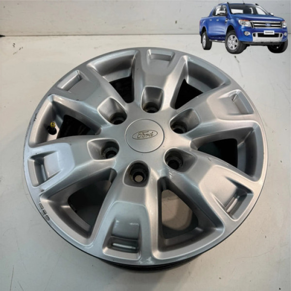 Roda Liga Leve Aro 16 Ranger 2012 2013 2014 2015 2016 Avulsa Cinza