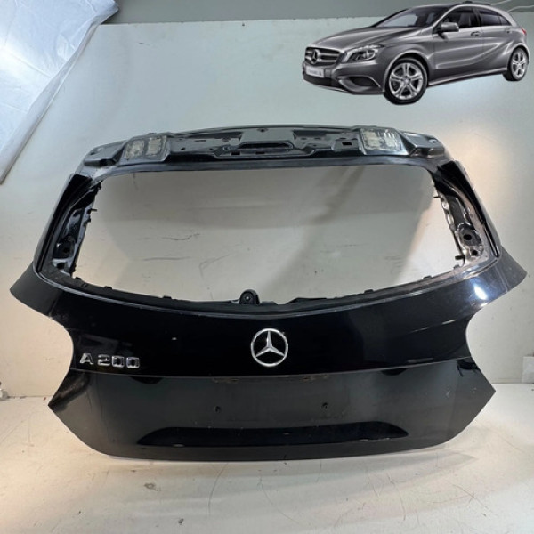 Tampa Traseira Mercedes A200 2013 A 2017 Original Preto