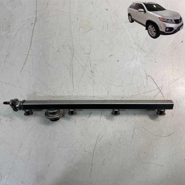 Flauta Bico Injetor Kia Sorento 2.4 2011 2012 2013 Original