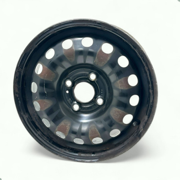 Roda Ferro Aro 14 Gol Voyage 2009 A 2023 Estepe Original Preto