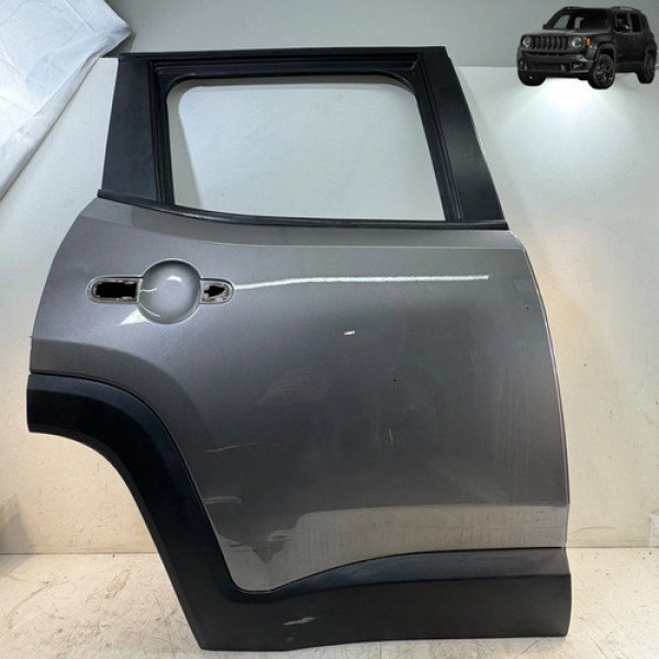 Porta Traseira Direita Jeep Renegade 2016 2021 Original Traseira Direita Cinza