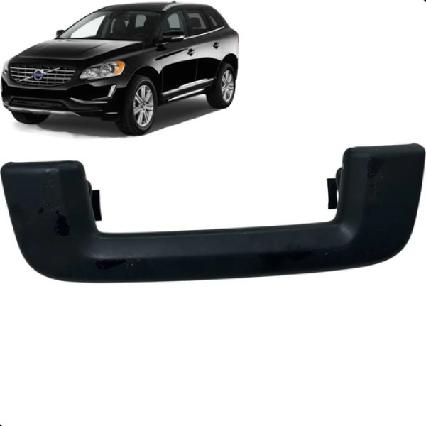 Alça Teto Pqp Dianteira Esquerda Volvo Xc60 2.0 2015 A 2017 Preto