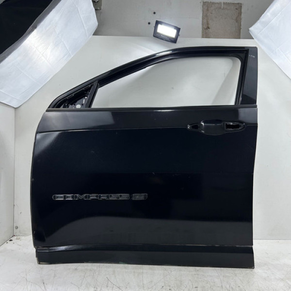 Porta Dianteira Esquerda Jeep Compass 2022 2023 2024 2025 Dianteira Esquerdo Preto