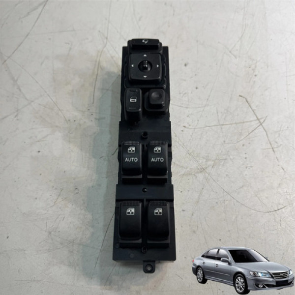 Botão Vidro Porta Dianteira Esquerda Hyundai Azera 2008 2011