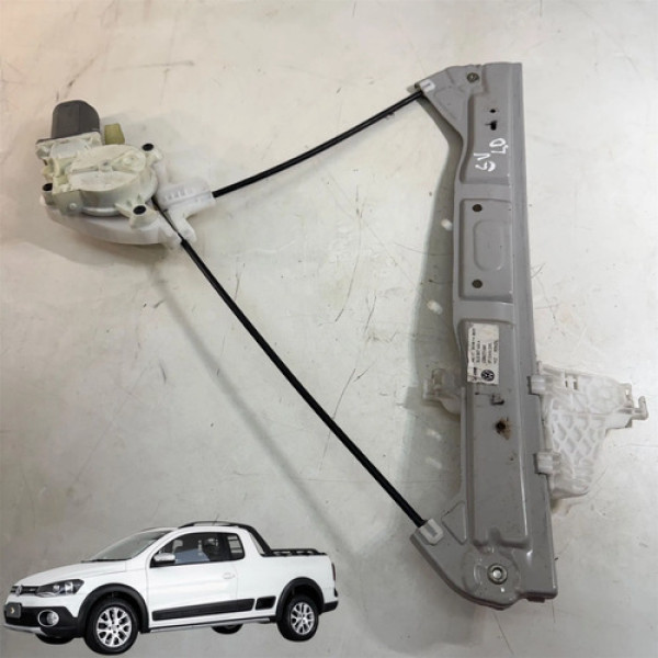 Maquina Motor Vidro Porta Direito Saveiro Cross 2014 A 2015