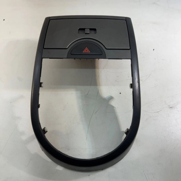 Acabamento Painel Central Pisca Alerta Kia Soul 2009 A 2012 Preto
