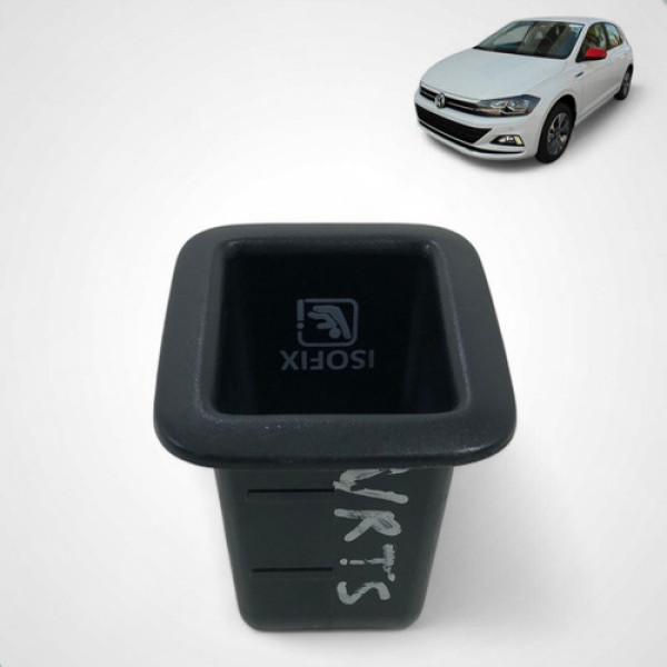 Acabamento Isofix Virtus Polo Nivus 2019 A 2022  Preto