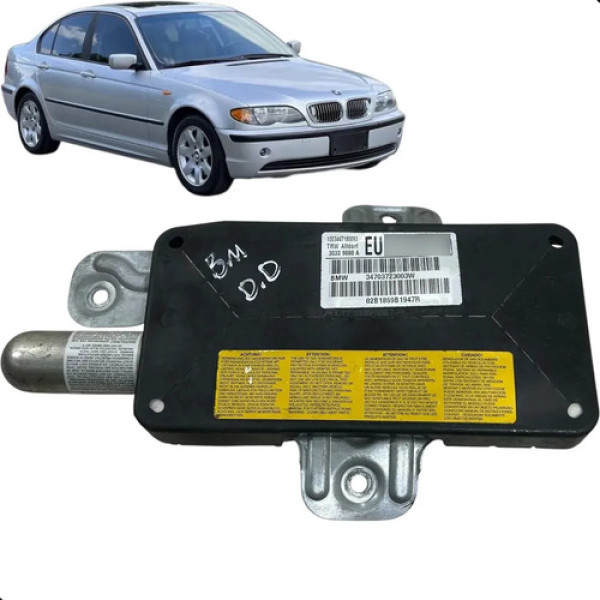 Airbag Porta Dianteira Direita Bmw 325i 2000 2001 2002 2003 Preto