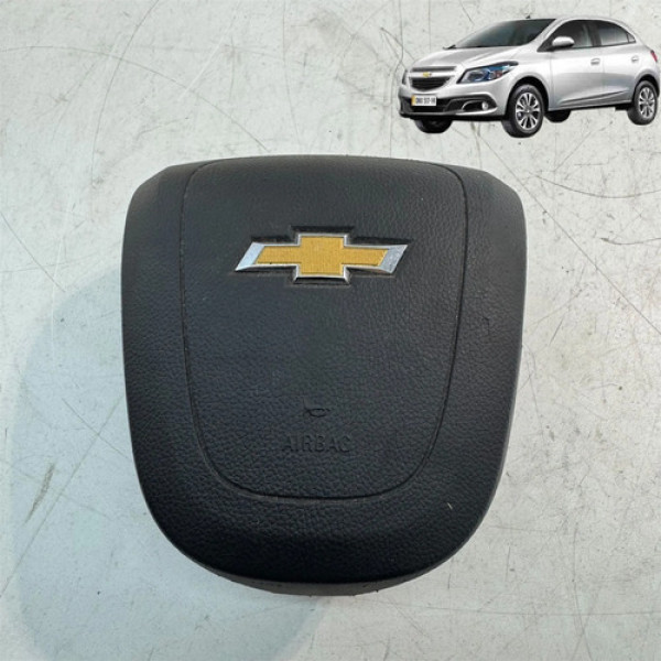 Airbag Volante Chevrolet Onix Prisma 2013 A 2019 Original Preto