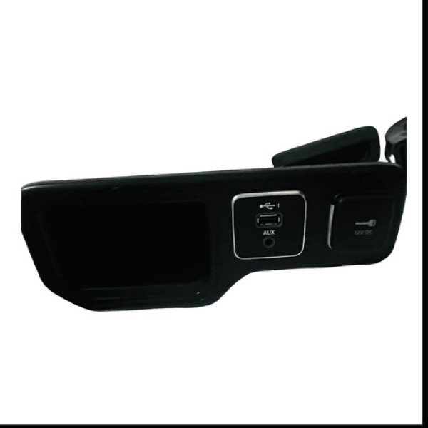 Porta Treco Com Tomada Jeep Renegade 2016 2021   Preto