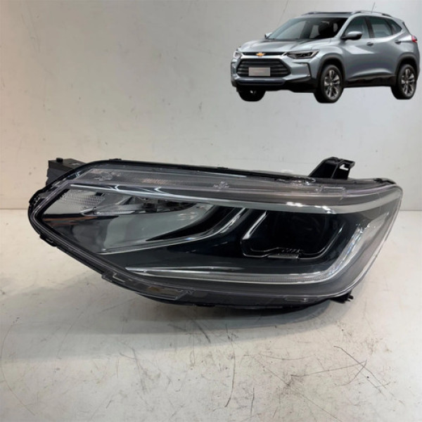 Farol Esquerdo Chevrolet Tracker 2021 A 2024 Full Led Esquerdo/motorista