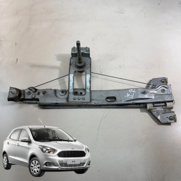 Maquina Vidro Manual Ford Ka 1.0 2015 2018 Traseira Direita