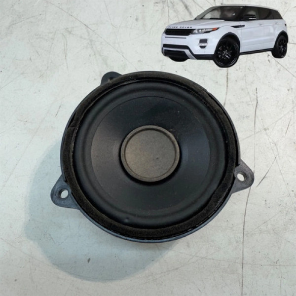Alto Falando Porta Dianteira Esquerda Evoque 2013 A 2015 Preto