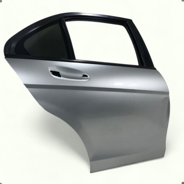 Porta Traseira Direita Mercedes Benz C180 2009 A 2012  Traseira Direito Prata