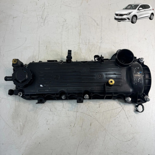 Tampa Válvula Cabeçote Original Argo Cronos 1.3 2018 2024 Preto