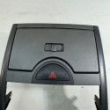Acabamento Painel Central Pisca Alerta Kia Soul 2009 A 2012 Preto