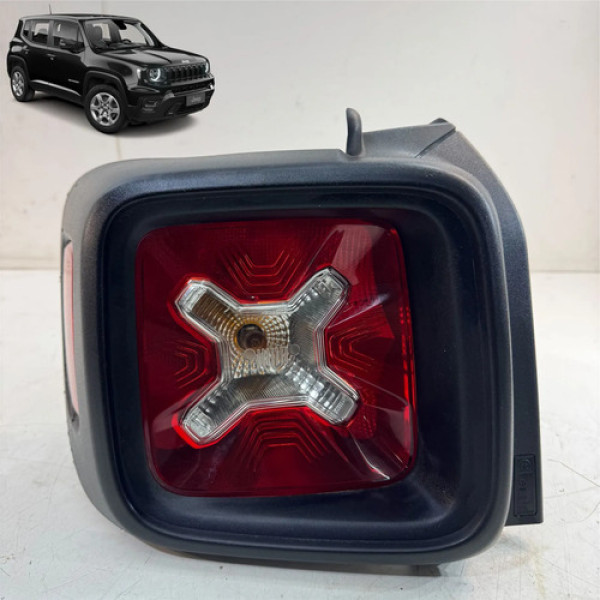 Lanterna Traseira Jeep Renegade 2016 2017 2018 2019 Esquerda Esquerdo/motorista Vermelho