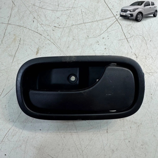 Maçaneta Interna Fiat Mobi 2016 2021 Traseira Direita Preto Traseira