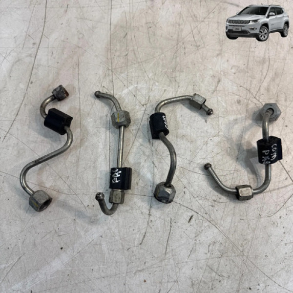 Kit Tubo Mangueira Flauta Jeep Compass 2.0 Diesel 2018 2021