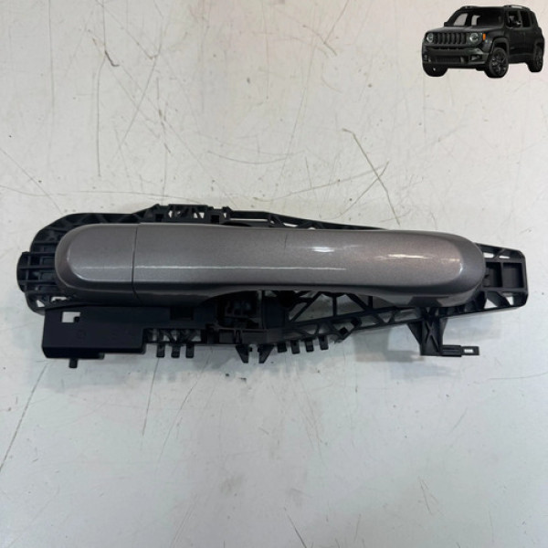 Maçaneta Externa Porta Traseira Direita Renegade 2016 2021 Cinza-escuro Traseira