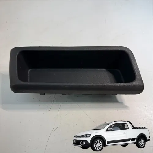 Porta Objeto Direito Volkswagen Saveiro Cross 2014 A 2015 Preto