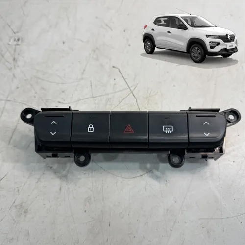 Comando Vidro Elétrico Alerta Desembaçador Renault Kwid 2022